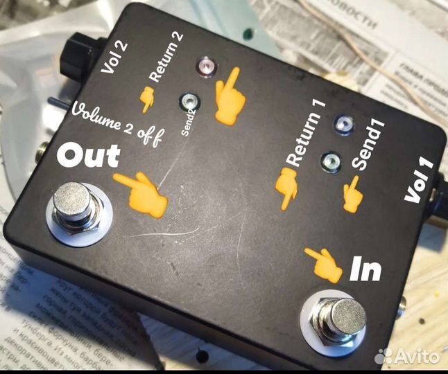 Гитарная примочка, петля эффектов