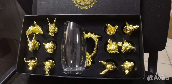 Рюмки - перевертыши. Набор 