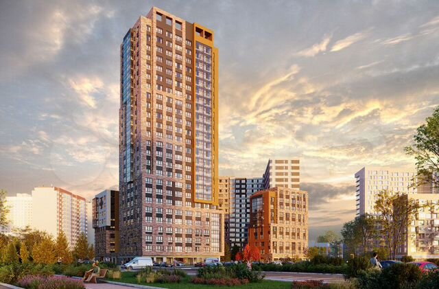 Квартира-студия, 36,1 м², 8/17 эт.