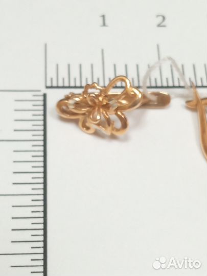 Серьги Золото