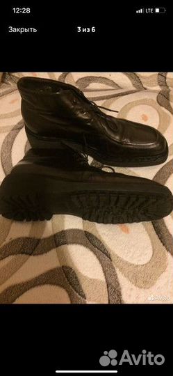 Ботинки женские, демисезонные. Как раз в гололёд