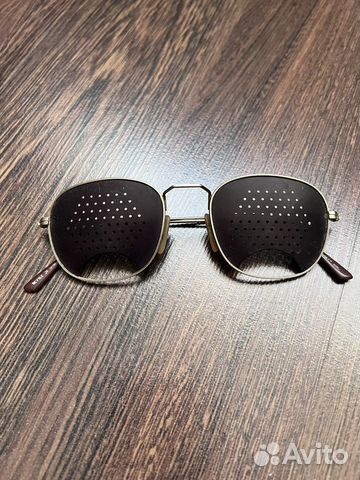 Перфорационные очки тренажеры unisex