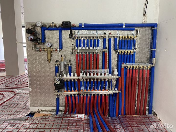 Теплый пол отопление водоснабжение