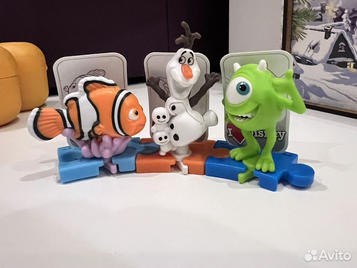 Лимитированные коллекционные kinder disney 100