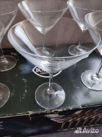 Бокалы для мартини Bohemia-тонкие,звонкие,шикарные