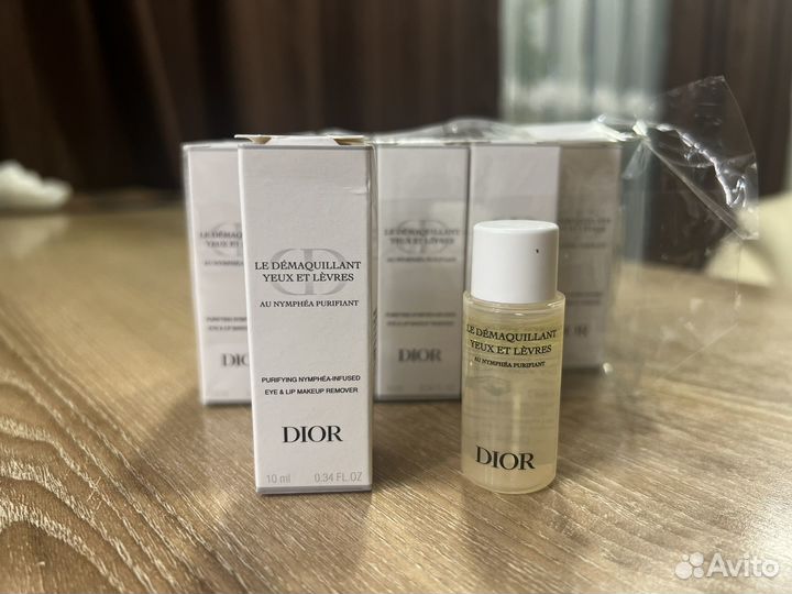 Средство для снятия макияжа с глаз и губ dior