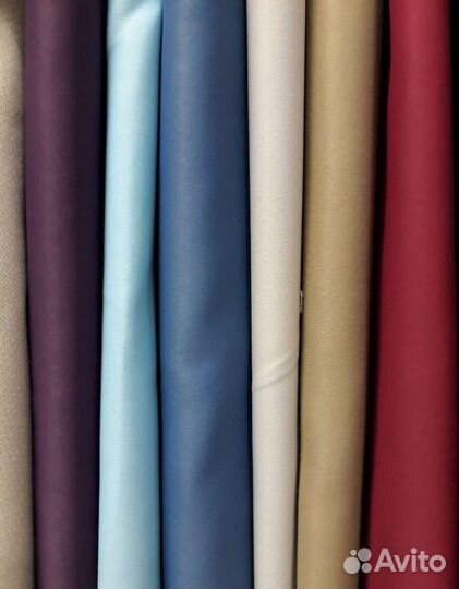 Шторы готовые, блэк-аут однотонный