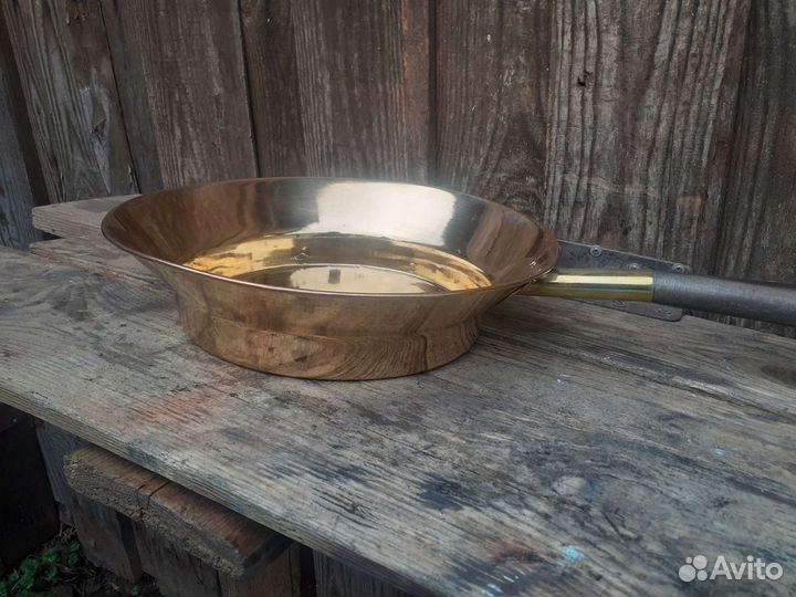 Таз латунный