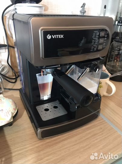 Кофеварка рожковая vitek VT-1517