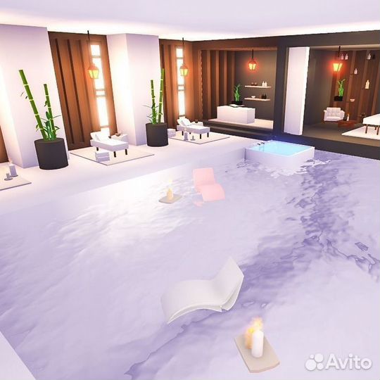 Домик в адопт ми