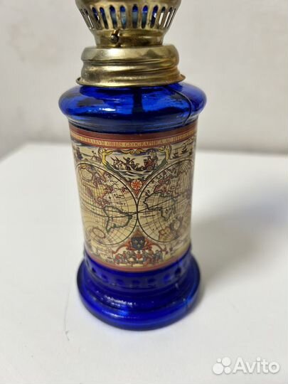 Лампа масляная «карта мира» керосиновая