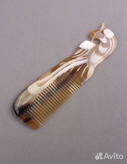 Расческа для волос из натурального рога