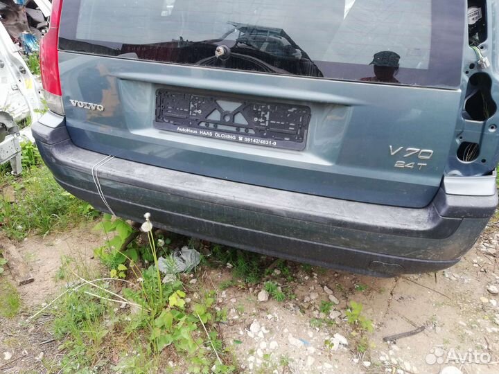 Бампер задний Вольво V70 ll