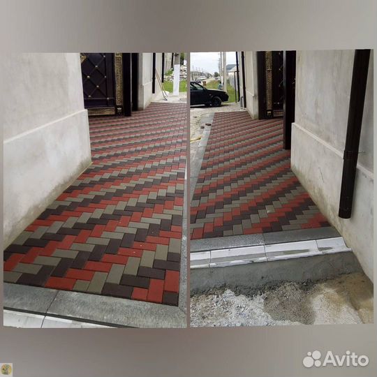 Укладка Тротуарная плитка