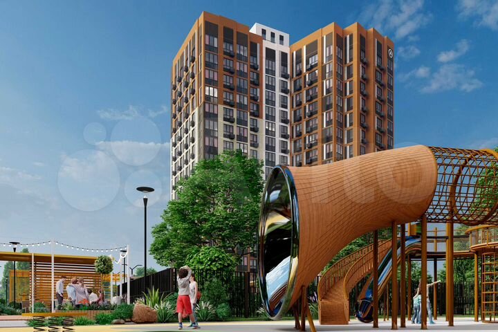 2-к. квартира, 64,7 м², 6/16 эт.