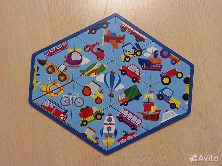 Деревянные пазлы