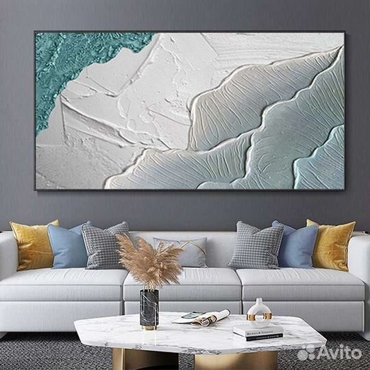 Большая картина маслом абстракция