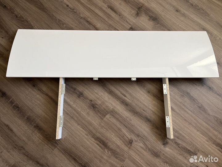 Изголовье для кровати изогнутое мдф, лак 166х46