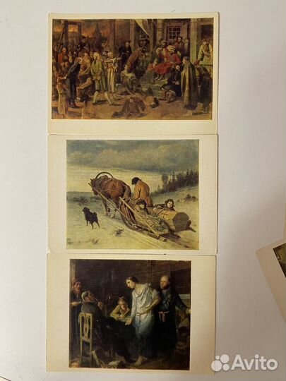 Открытки с картинами Перова