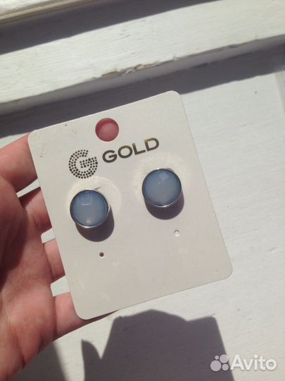 Новые сережки