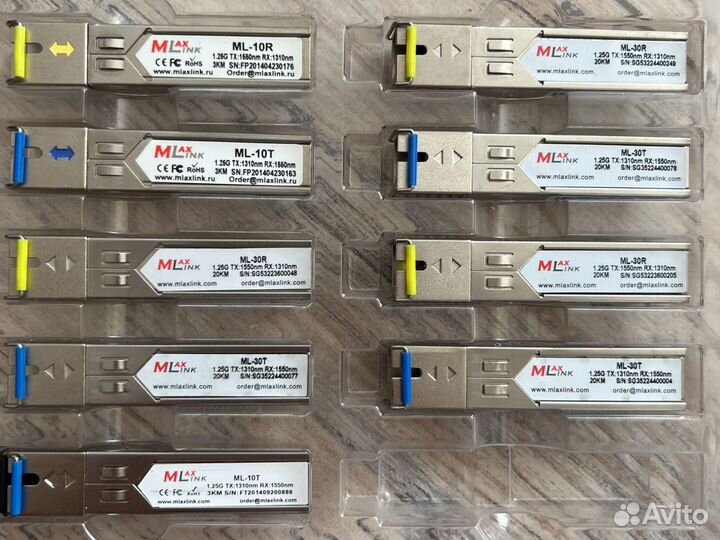 Модуль оптический MlaxLink ML-10R/T ML-30R/T