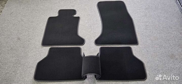 Автоковрики для BMW 5 серии e60, черные