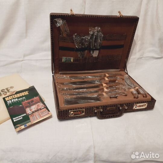 Набор ножей и вилок Mayerhouse 24 предмета