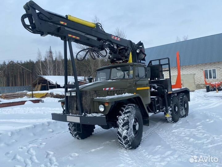 Урал 5557 с КМУ, 1986