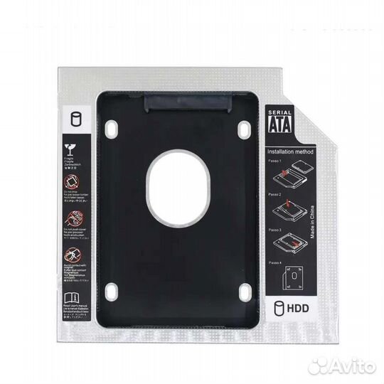 Optibay 9.5mm, адаптер HDD