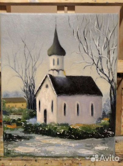 Картина маслом на холсте