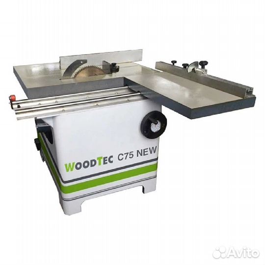 Круглопильный станок с торцовочной кареткой WoodTe