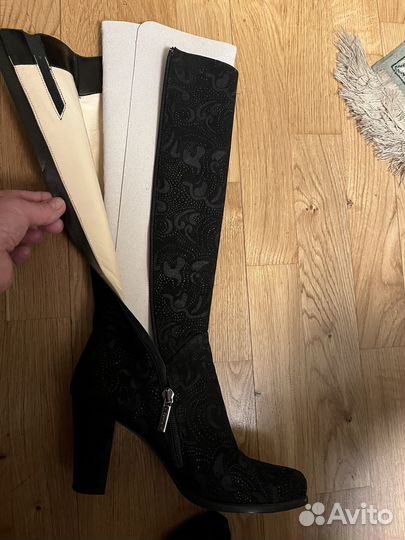 Сапоги женские натуральная кожа