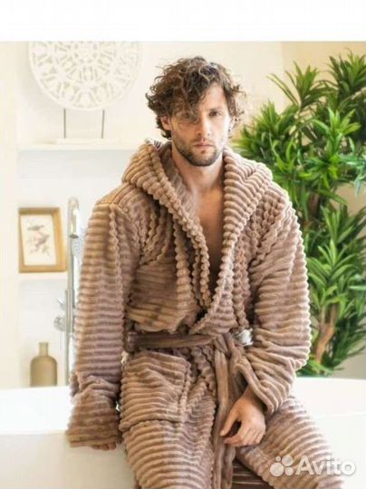 Мужской халат премиального качества (в упаковке)