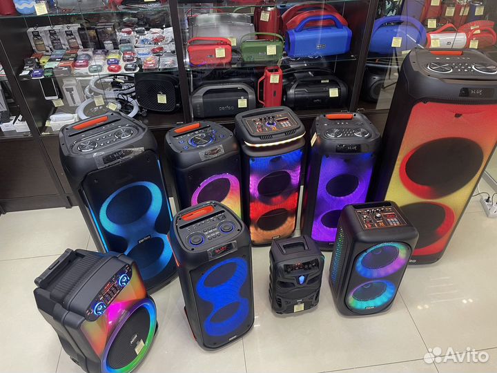 Bluetooth Колонки мощность 20/40/60/80/100/120Вт