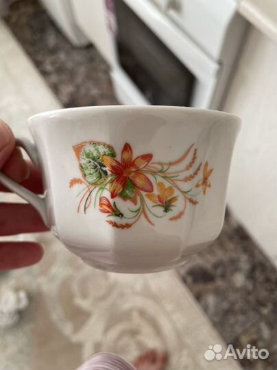 Чайные пары СССР сумской фарфоровый завод