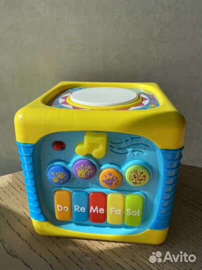 Кубик детский развивающий