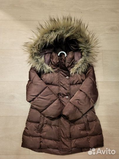 Пуховик H&M куртка для девочки 110
