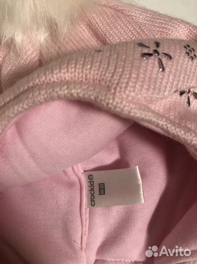 Шапка шлем для девочки