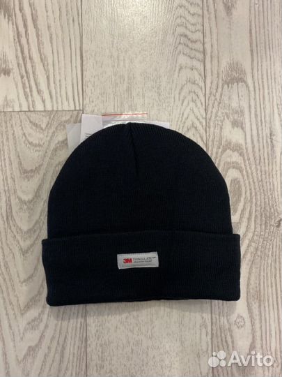 Шапка Thinsulate 3M двухслойная черная