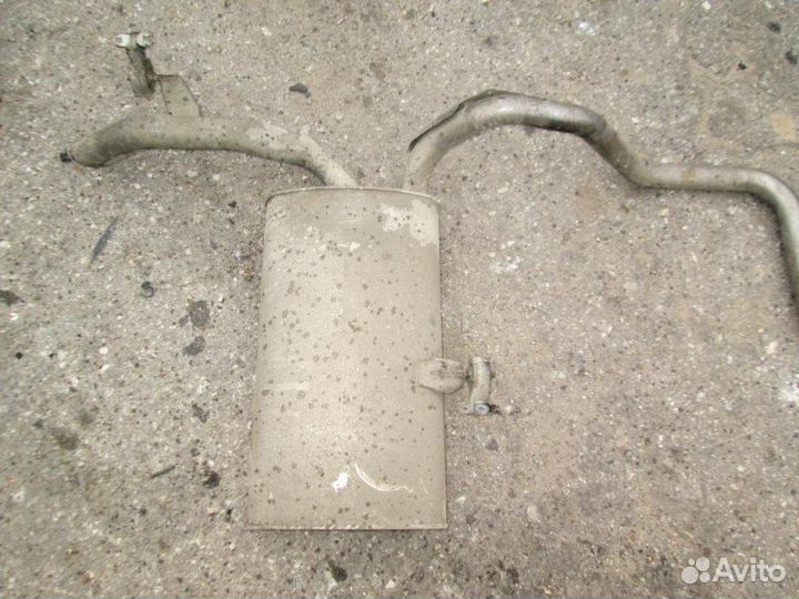 Глушитель в сборе Peugeot 3008 P84 1.6T 10FJC 2017