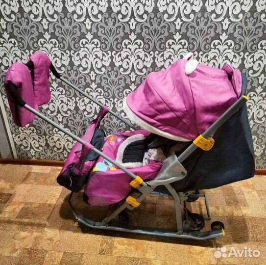 Коляска санки