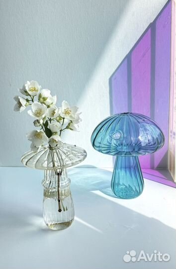 Ваза гриб для цветов