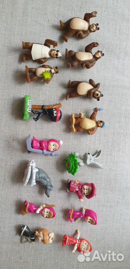 Маша и медведь из киндера за все 300р