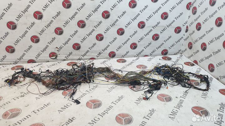 Проводка салона на Mercedes-Benz W140 CL Япония