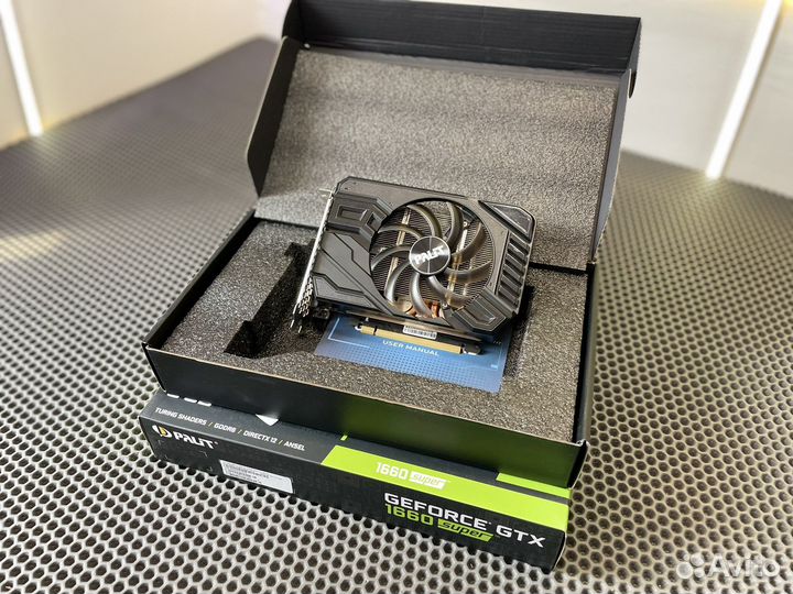 Видеокарта Palit gtx 1660 Super Гарантия
