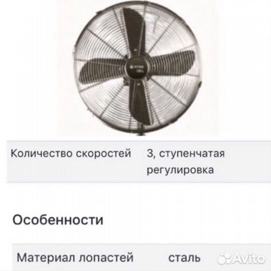 Лопасти стальные от вентилятора Витек