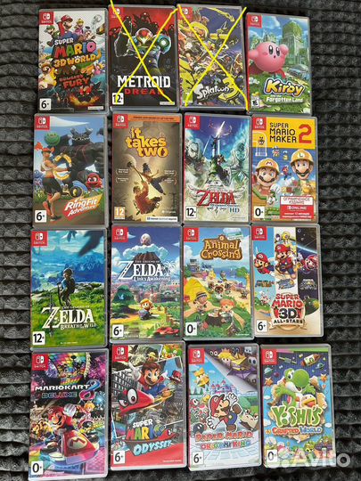 Игры для nintendo switch