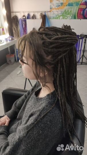 Плетение дредов