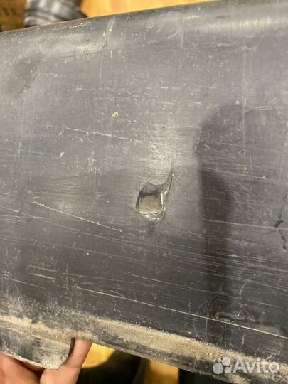 Накладка заднего бампера Peugeot 307