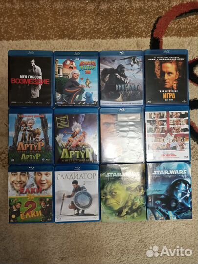 Blu-ray фильмы и мультфильмы